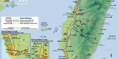 Tra Тайвань газрын зураг